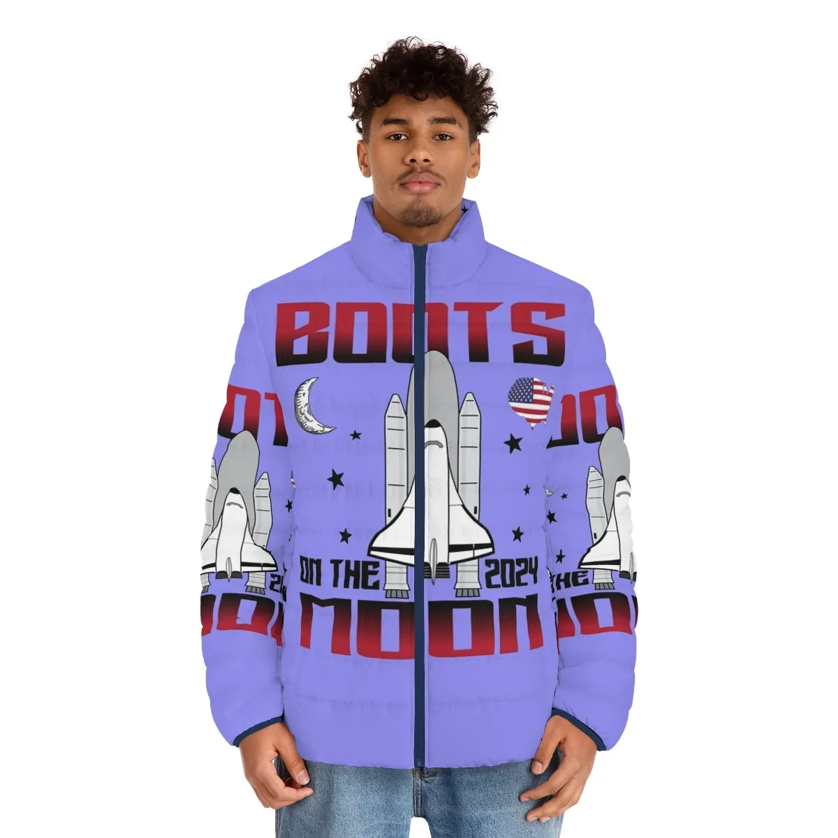 2024 Boots On The Moon Puffer Jacket: Space Force Inspired Outerwear