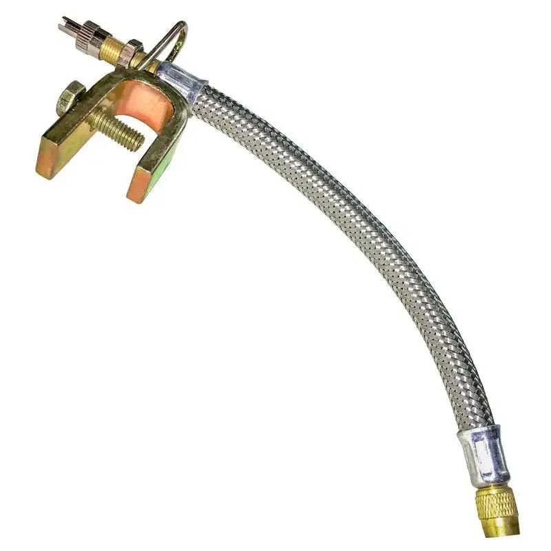 AA Flexible Truck Valve Extension - Braided Steel (Ea)