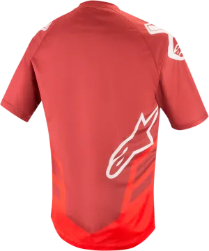 ALPINESTARS Racer V2 Jersey - Burgundy/Red/White - Small 1762919-3173-SM