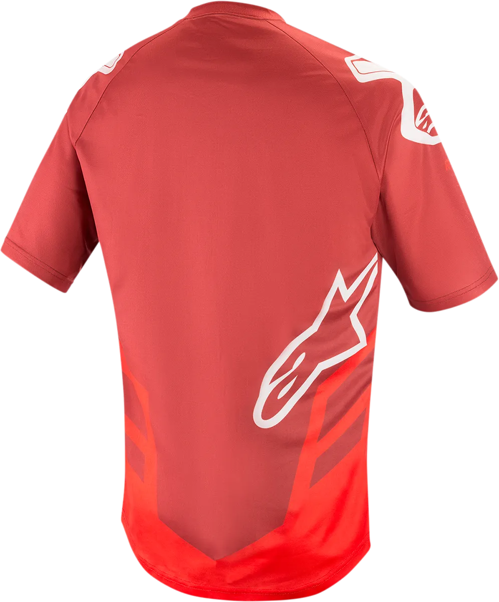 ALPINESTARS Racer V2 Jersey - Burgundy/Red/White - Small 1762919-3173-SM