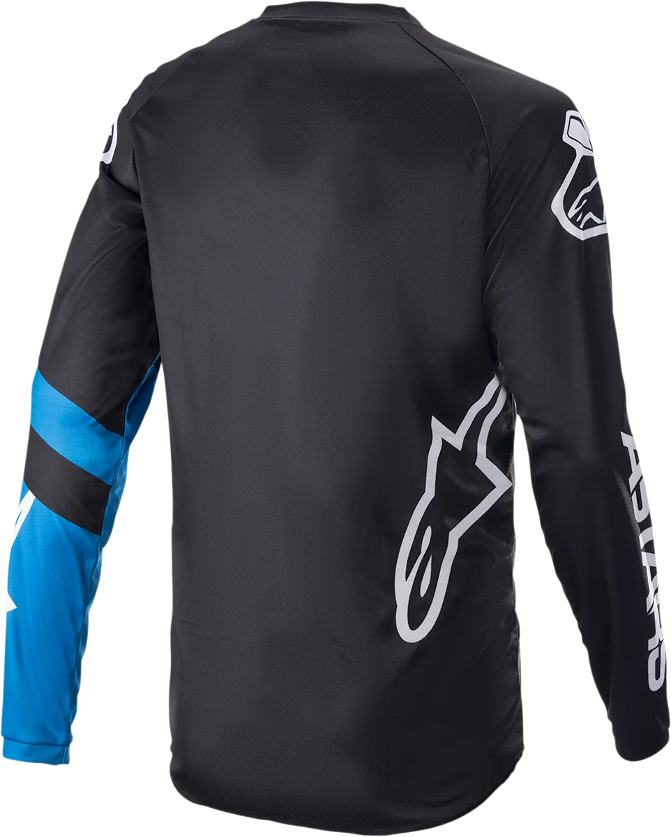 ALPINESTARS Racer V3 Long-Sleeve Jersey - Black/Bright Blue - Large 1762822-1078-LG