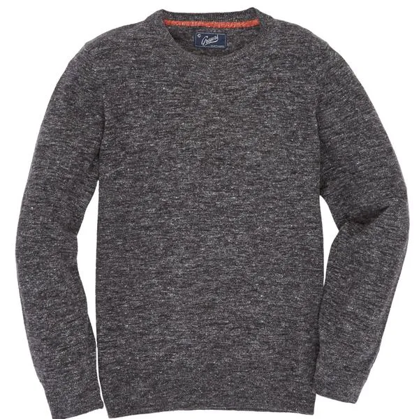 Andover Classic Wool Linen Crew Neck