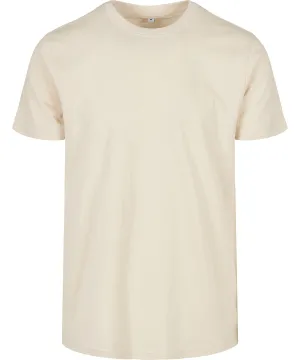 Basic round neck tee | Sand