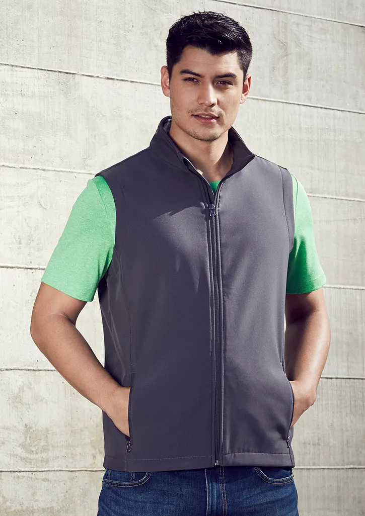 Biz Collection Mens Apex Lightweight Soft Shell Vest  - J830M