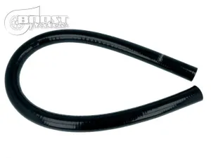 BOOST Products Flex Silicone Hose 28mm (1-1/8") ID, 1m (3') Length, Black