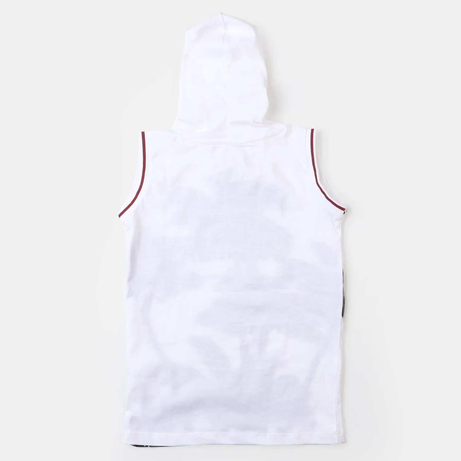 Boys Cotton Sando Summer | White