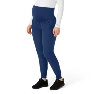 Carhartt Force Essentials Women's Maternity Jogger Scrub Pant - Navy