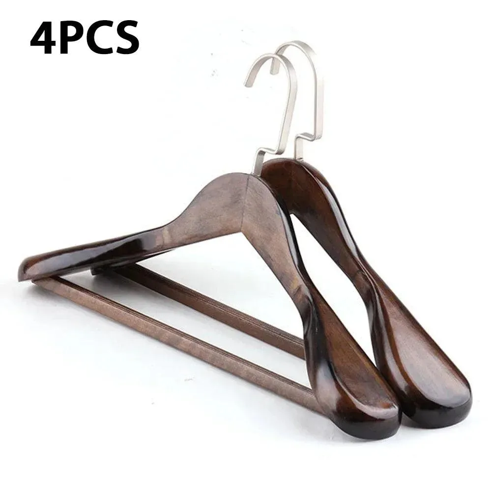 Chic Wooden Hanger Collection for Stylish Closet Arrangement