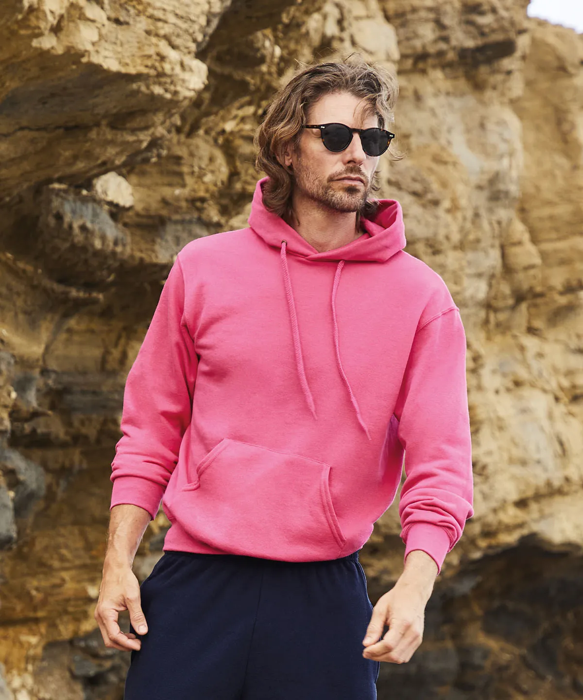 Classic 80/20 hooded sweatshirt | Burgundy