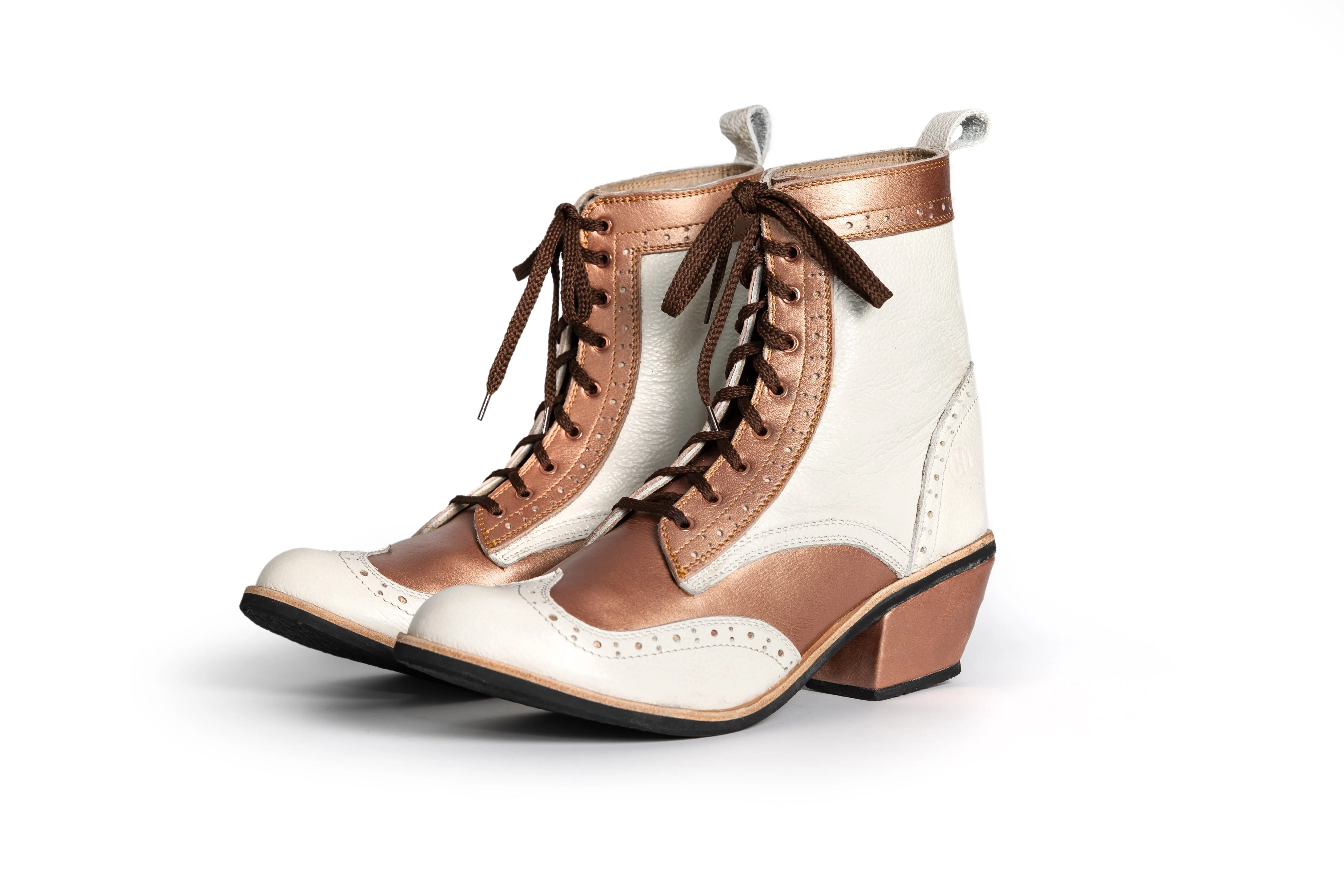 Dineo Lace Up Ankle Boots