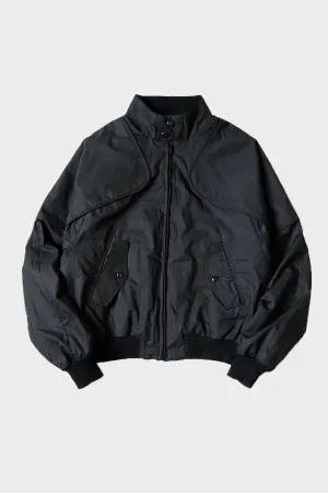 Dry Twill SHAM BOMBER Golf JKT - Black