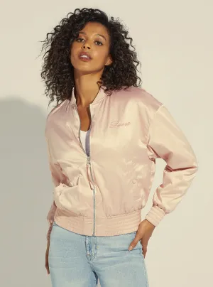 Eco Pink Alexia Bomber Jacket