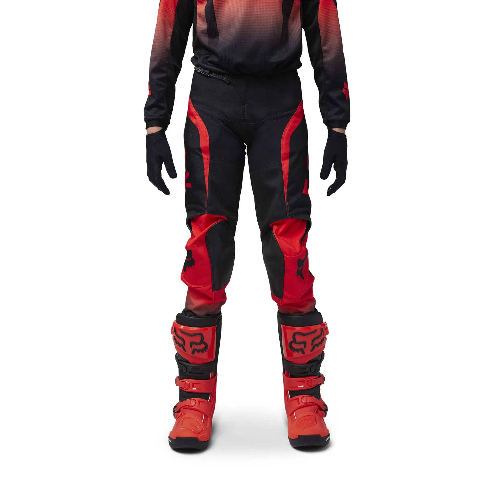 Fox Racing Youth 180 Lean Offroad Pants Fluorescent Red