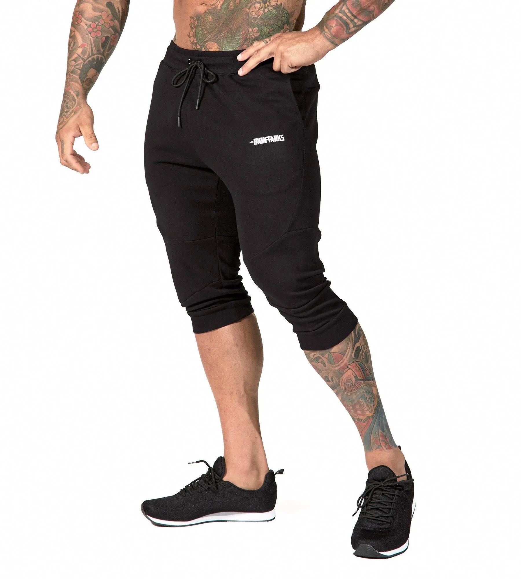 Fusion 3/4 Gym Pants II - Flux Black