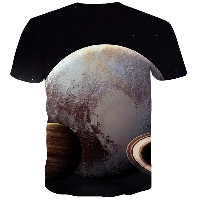 Galaxy T-shirt Men Space T-shirts 3d Universe Tshirt Anime Nebula T-shirts Graphic