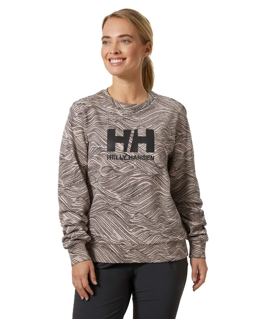 Helly Hansen Womens Graphic Logo Crew Sweatshirt 2