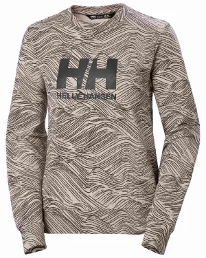 Helly Hansen Womens Graphic Logo Crew Sweatshirt 2