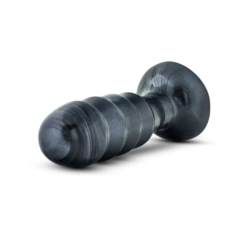 Jet Bruiser Carbon Metallic Black Butt Plug