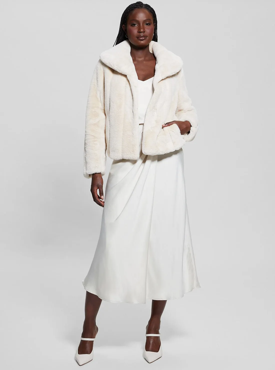 Light Beige Oyster Sophy Jacket