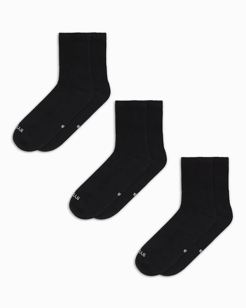 LUX Crew Socks (3-pack) - Offline Lounge Kit