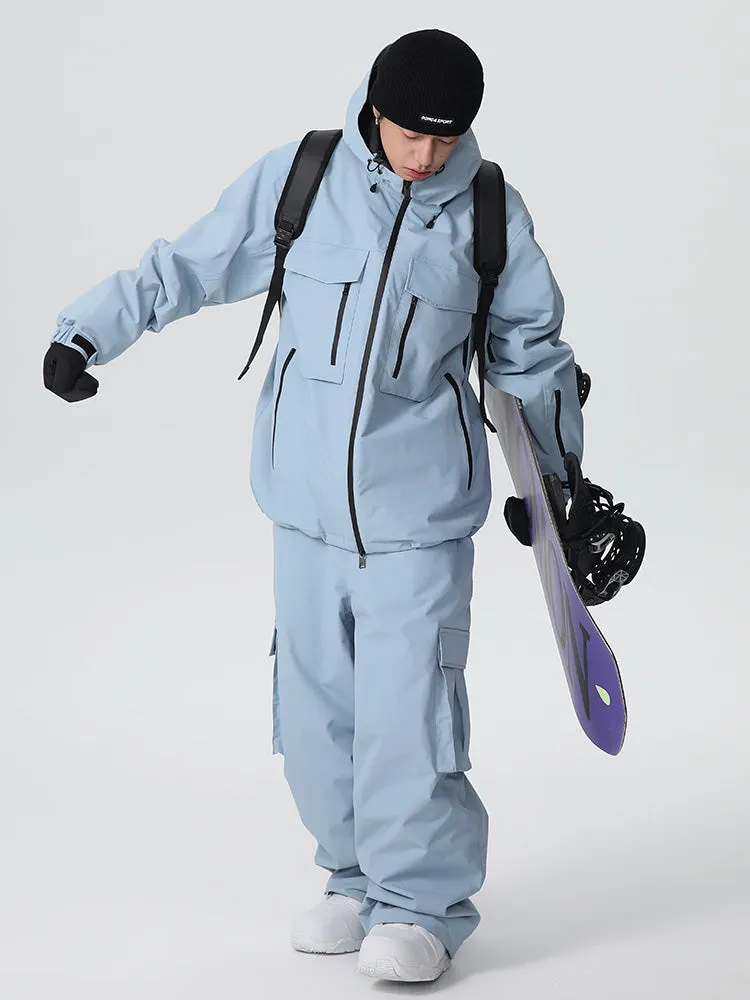 Men's Searipe Durable Mountain Pro All Function Mountain Snow Suit