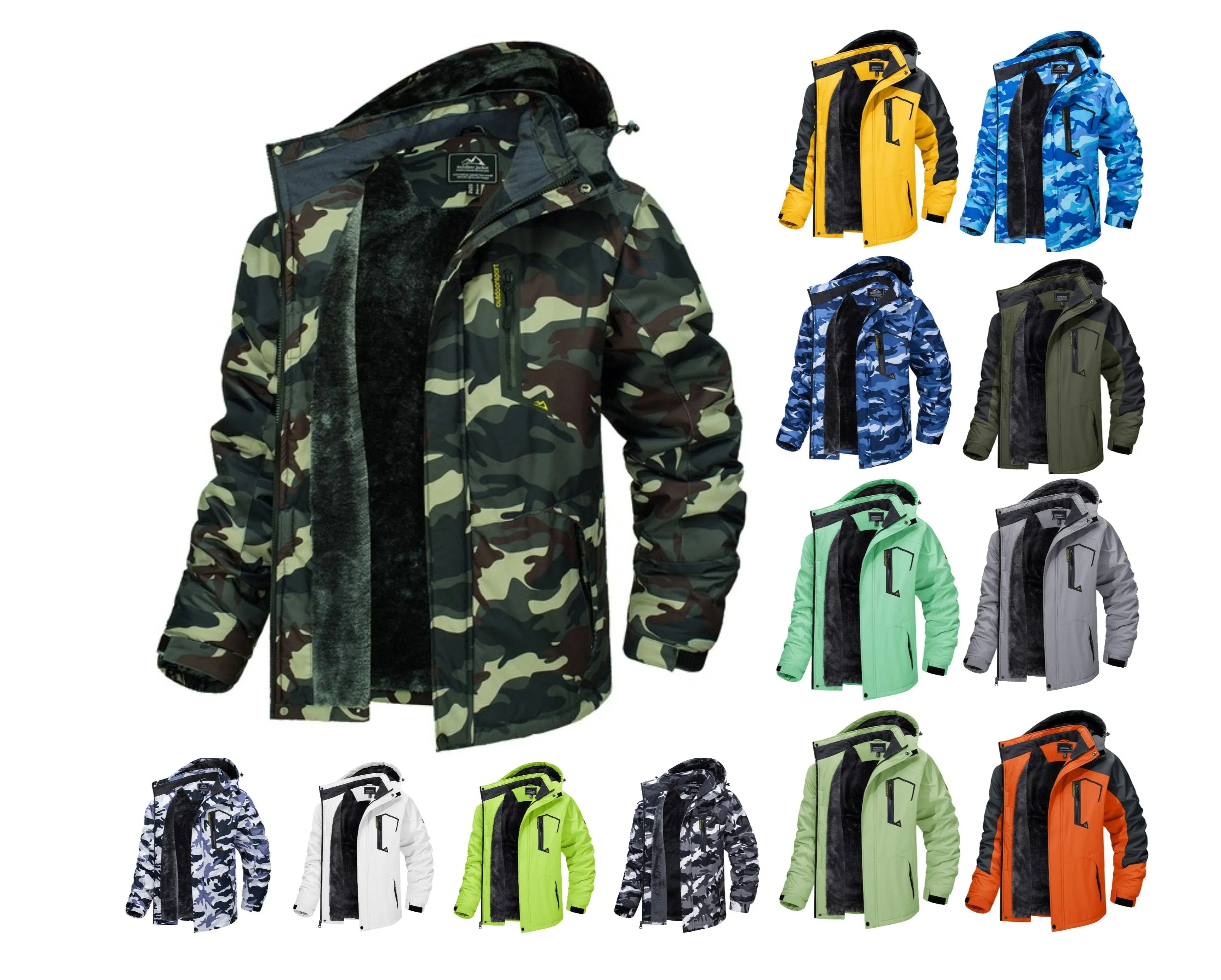 Men's Winter Jacket Snowboard Parka Outwear | TJ153D