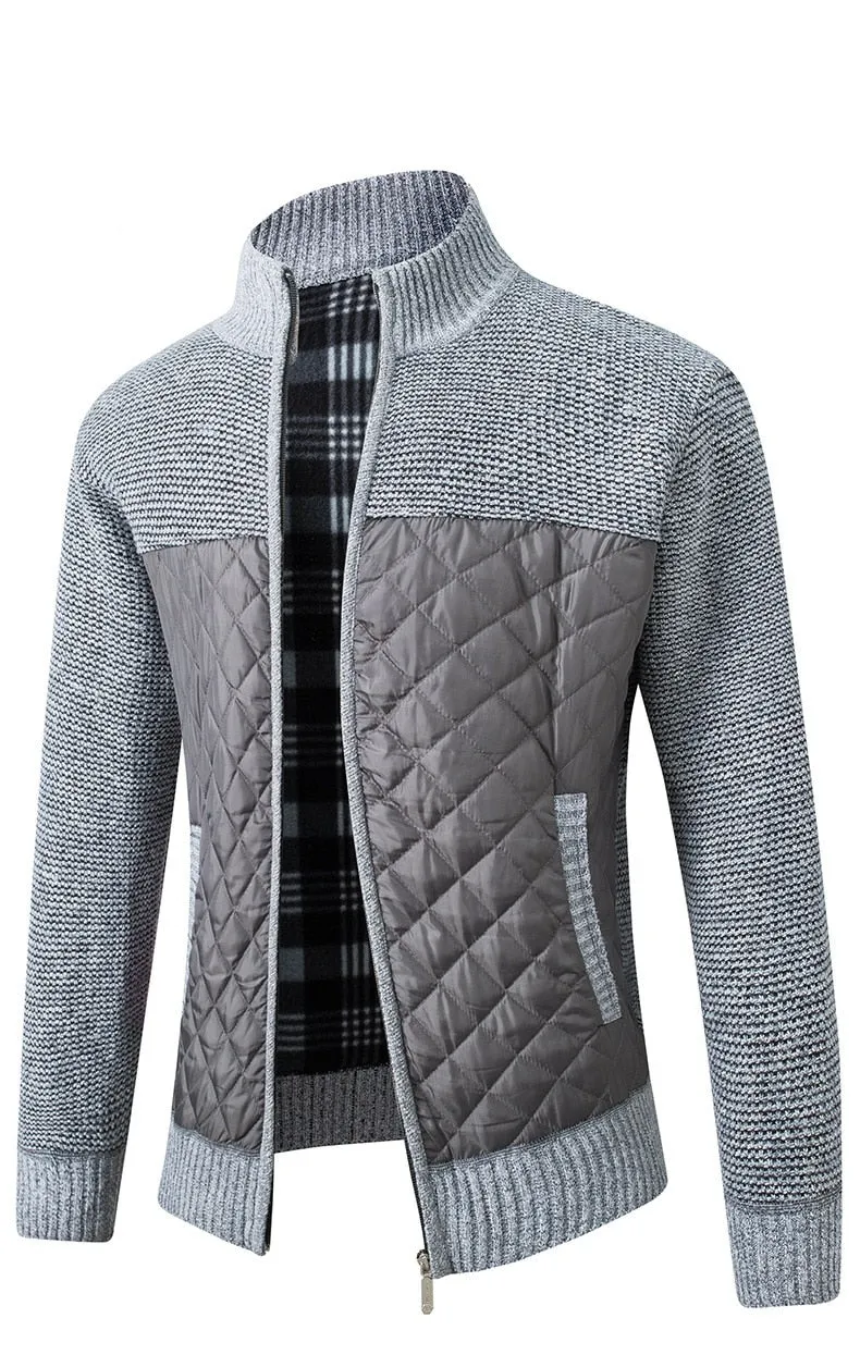 Modern slim fit men's jacket