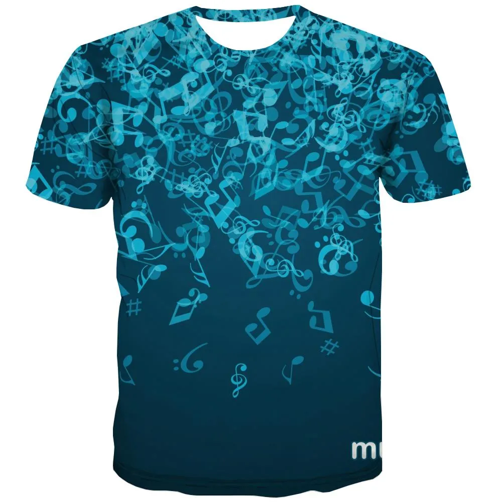 Music T shirts Men Instrument T shirts Funny Retro Tshirt Anime Electronic Tshirts Casual