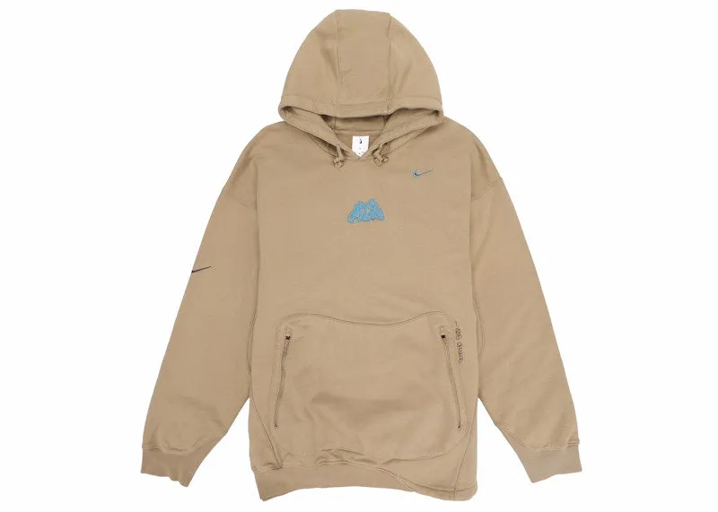 Off-White X Nike 006 Fleece Hoodie Beige