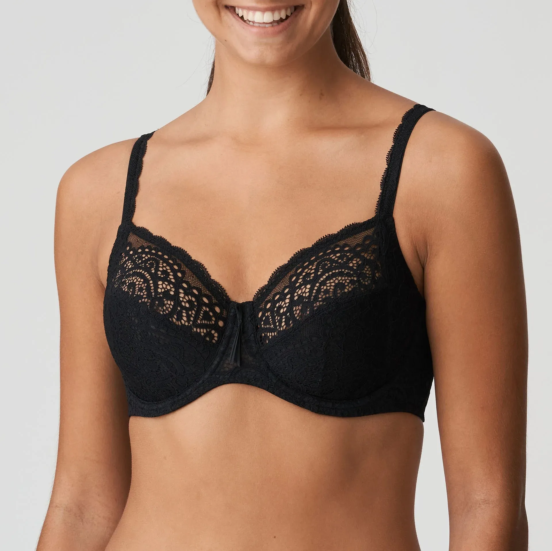 Prima Donna Twist- Full Cup Wire Bra-I Do-Black