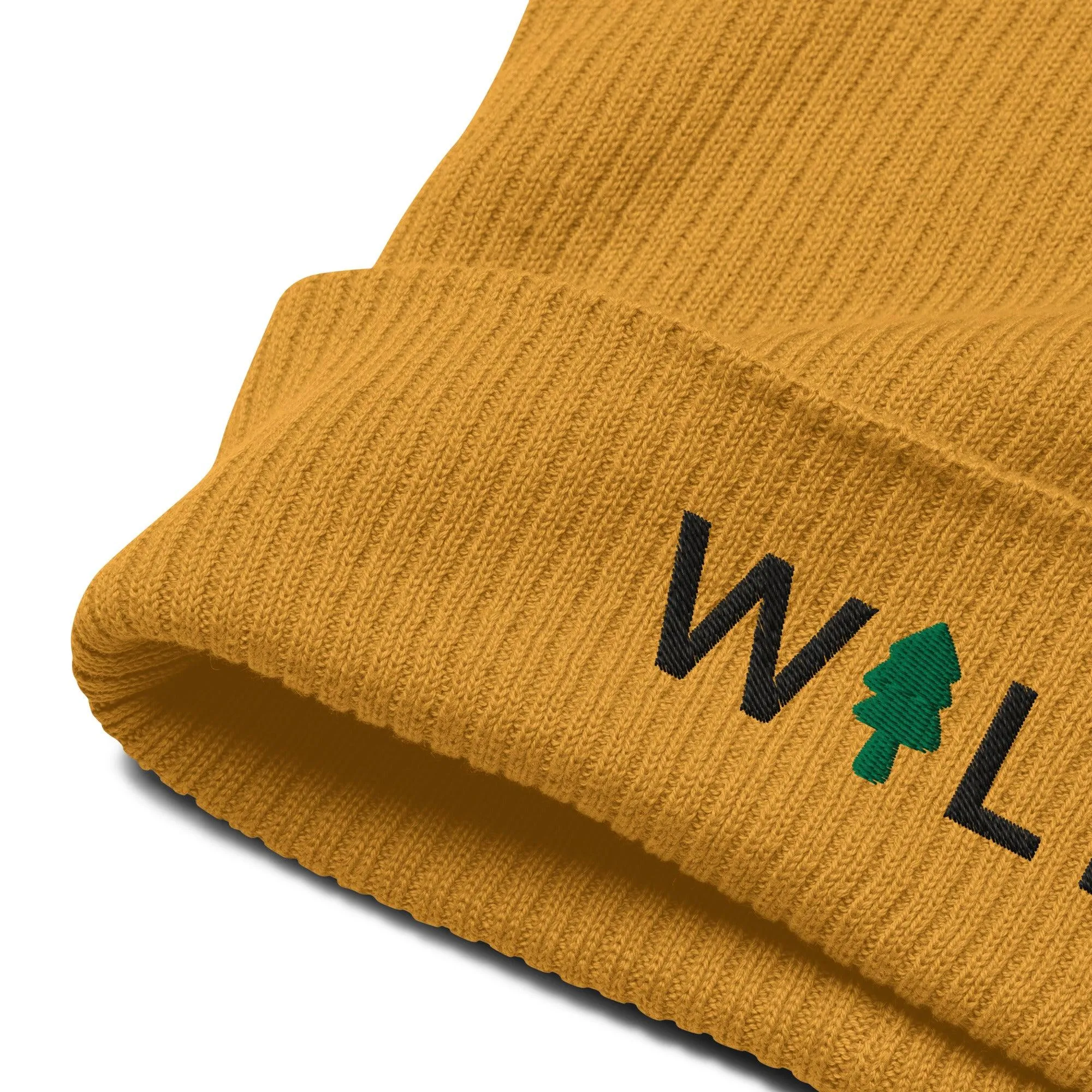 "Wild" Embroidered Beanie