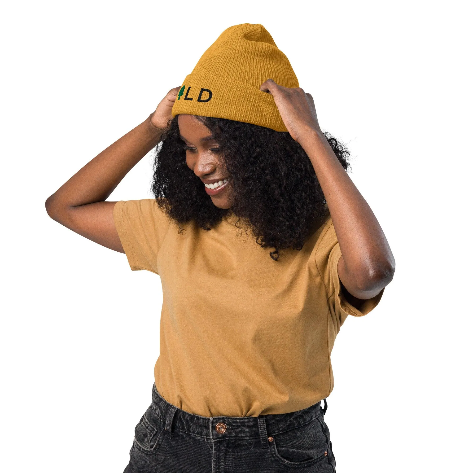 "Wild" Embroidered Beanie