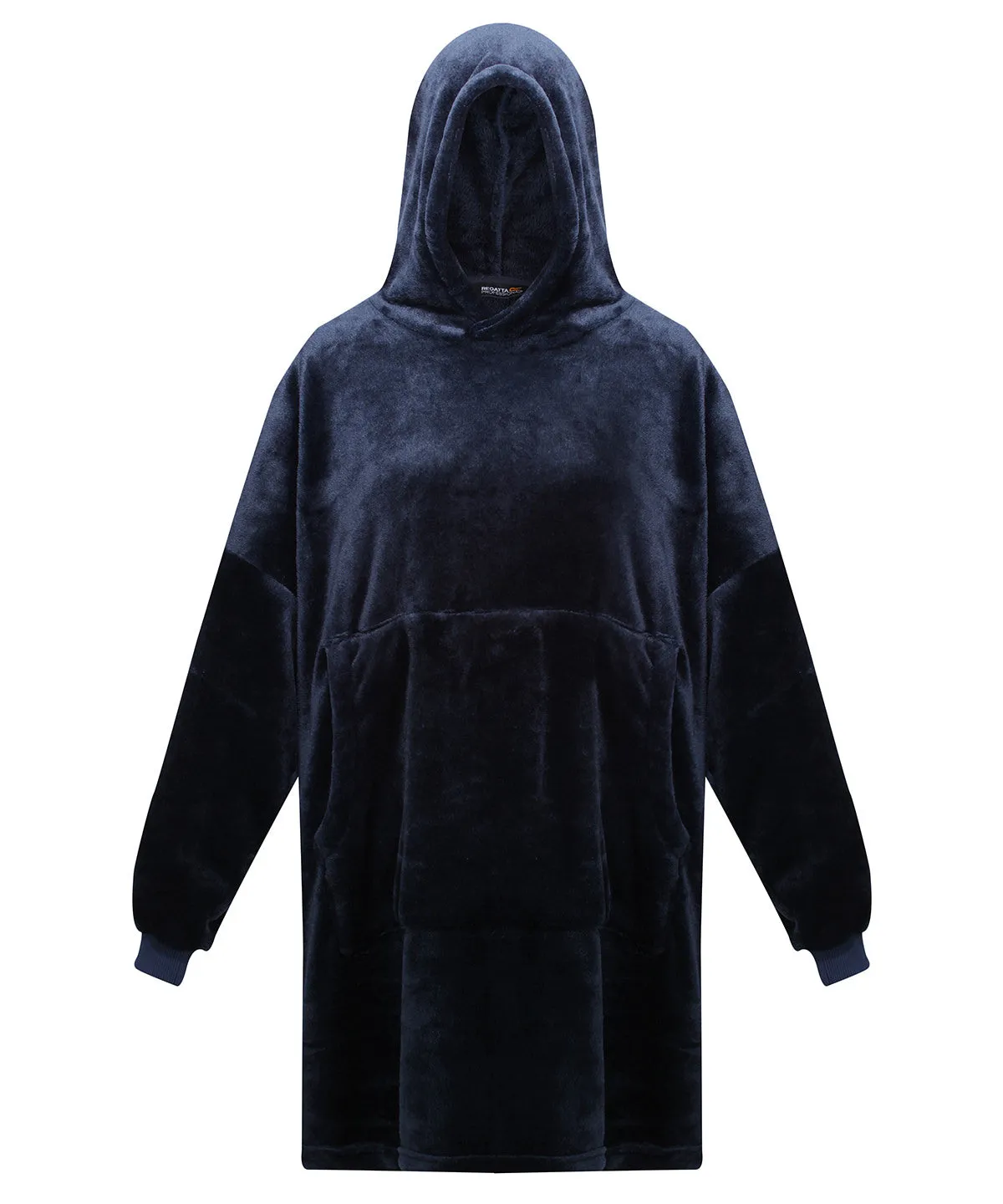 Snuggler oversized fleece hoodie | Navy