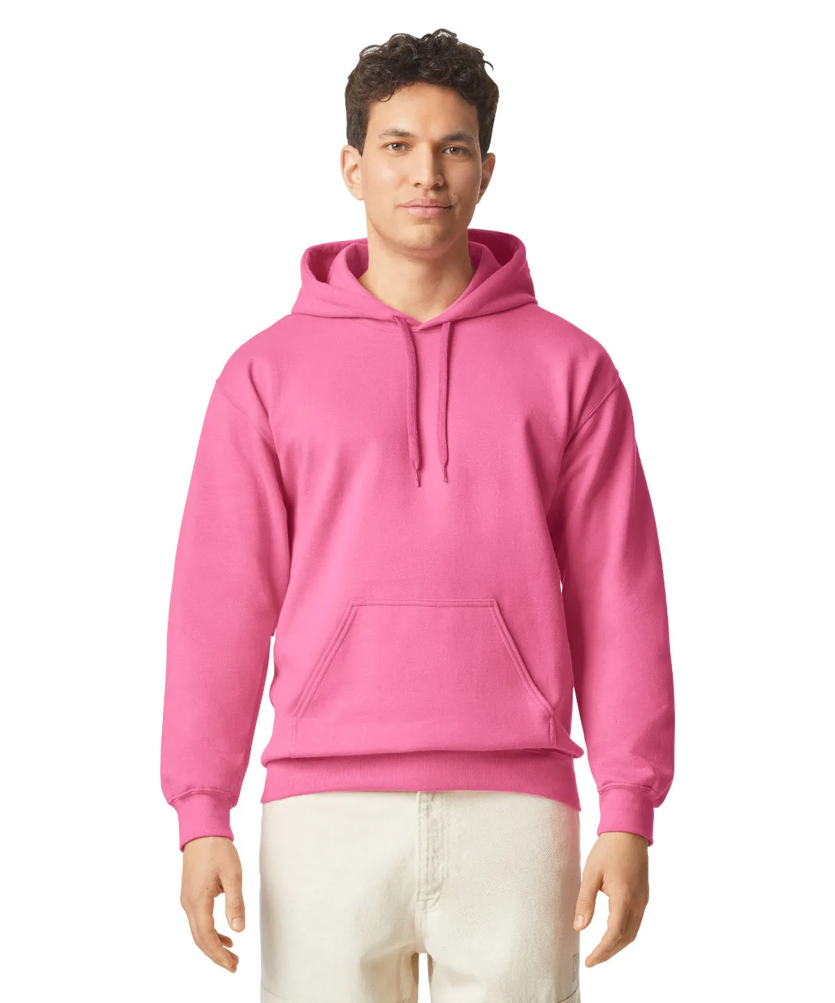 Softstyle midweight fleece adult hoodie | Sky