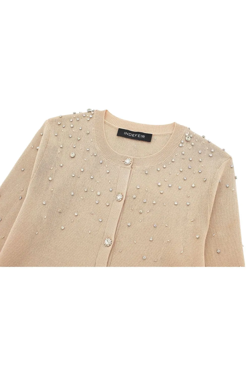 'Sophia' Pearl Knit Cardigan