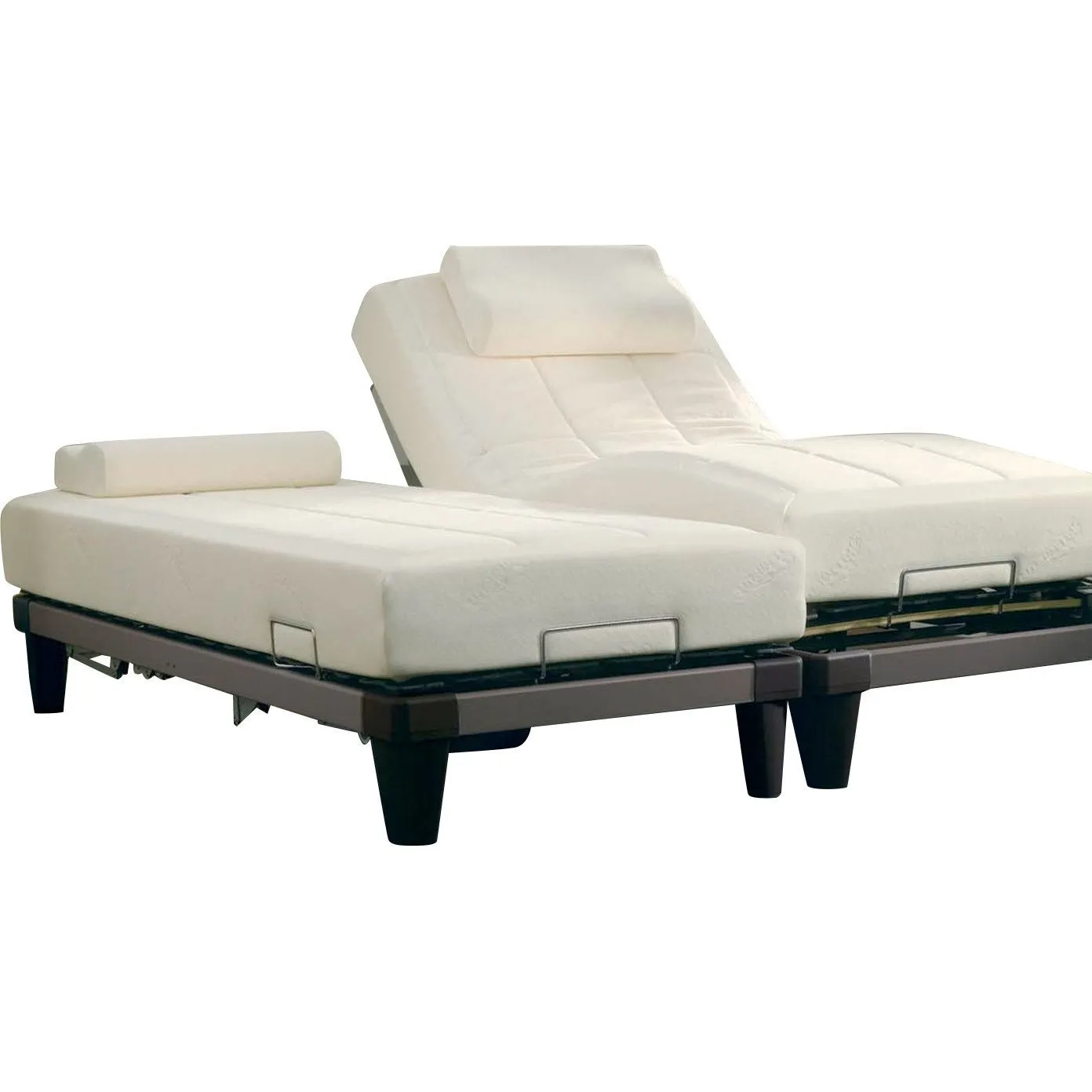 Tempur Bed Base with Legs Flex 2000 Motor Brown