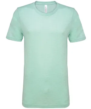 Unisex heather CVC short sleeve t-shirt | Heather Prism Mint