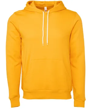 Unisex polycotton fleece pullover hoodie | Gold