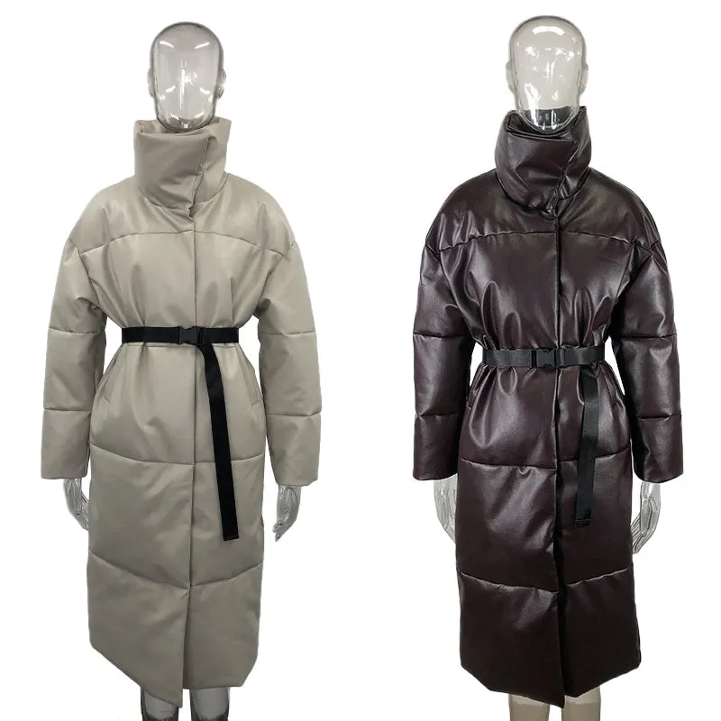 Winter Parkas Women Straight Loose Coats Women Elegant