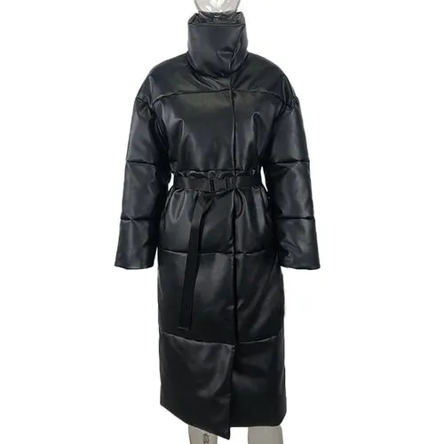 Winter Parkas Women Straight Loose Coats Women Elegant