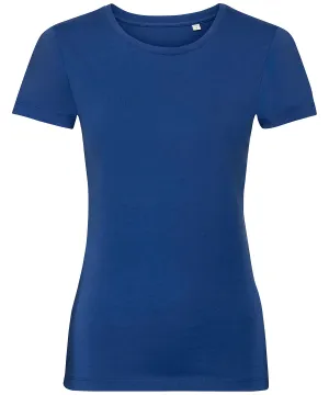 Womens pure organic tee | Bright Royal