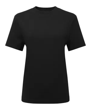 Womens TriDri® organic boxy oversized t-shirt | Black