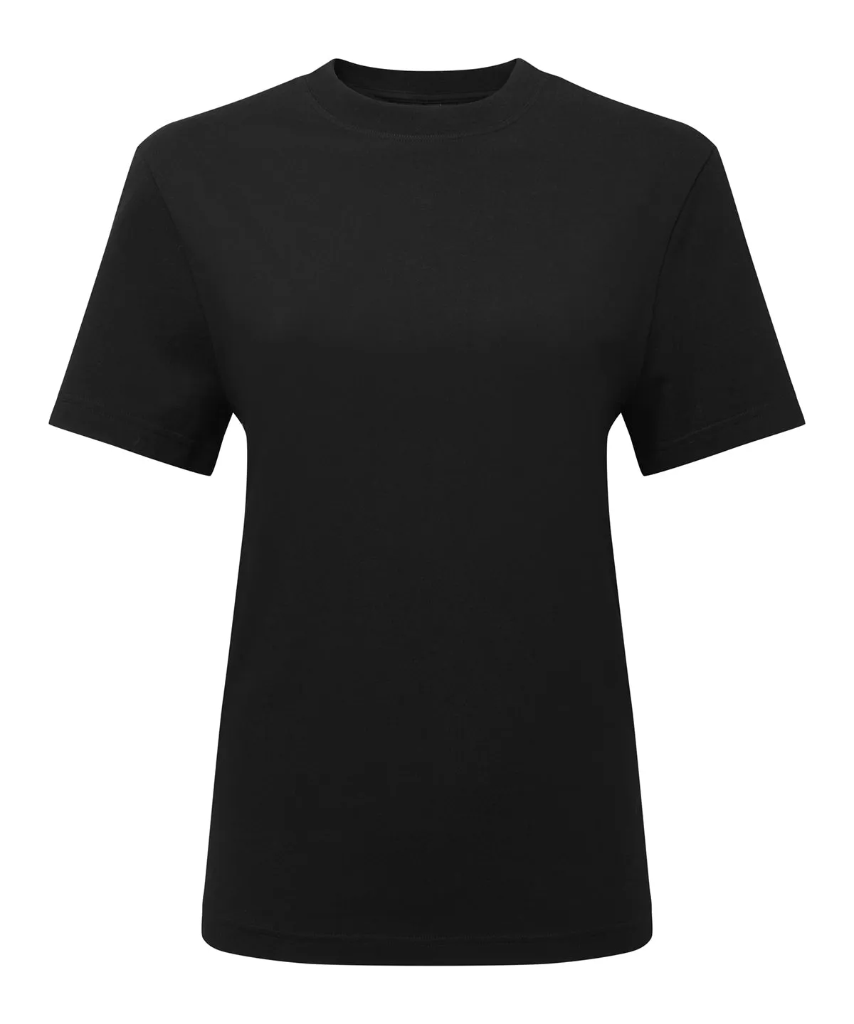 Womens TriDri® organic boxy oversized t-shirt | Black