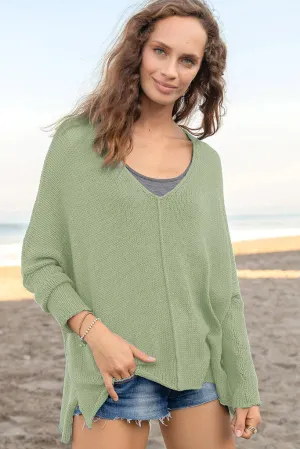 Wren V Cotton Sweater